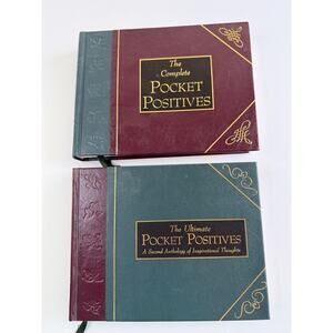 VTG The Complete & The Ultimate Pocket Positives Books Inspirational